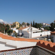Ferienwohnung OBEN - Blick von der Dachterrasse